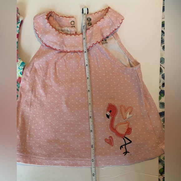 BUNDLE OF FLAMINGO/ PINK SUMMER OUTFITS - Picture 2 of 7